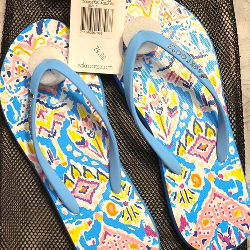 Sakroots Flip Flops